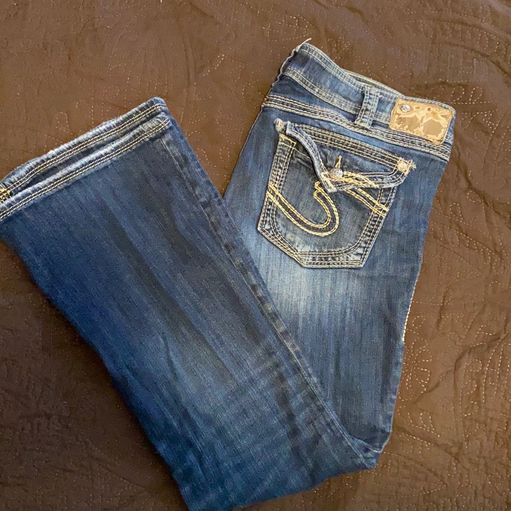 Silver Suki jeans
